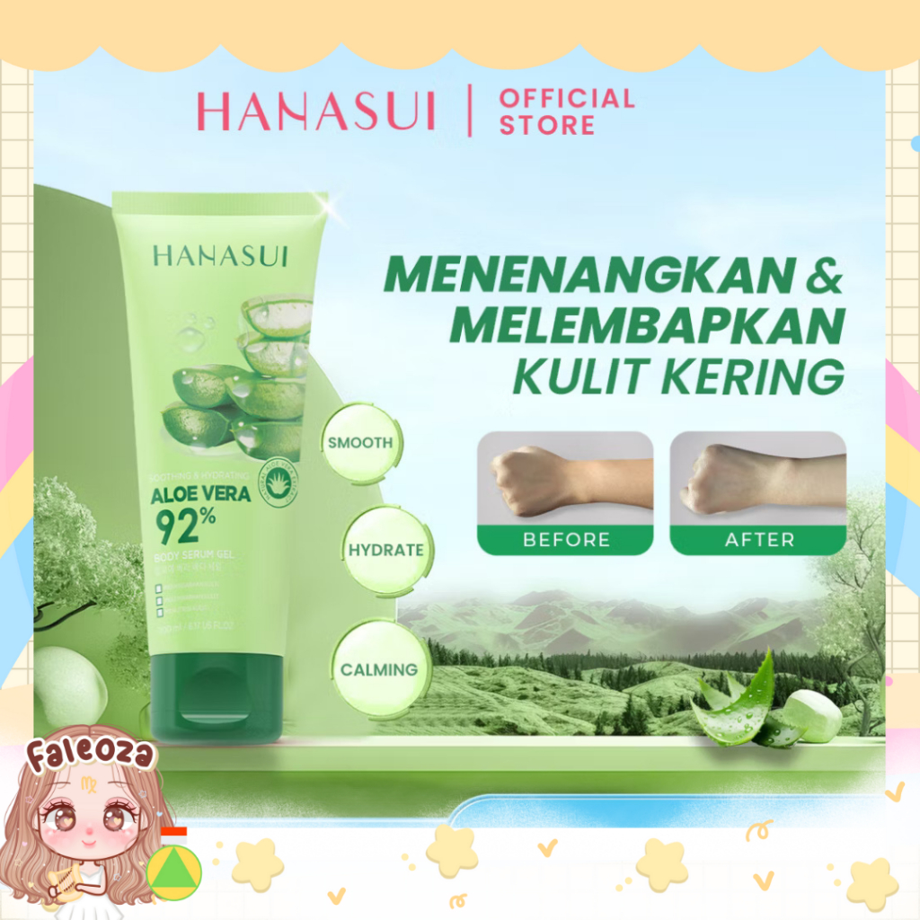 Hanasui Body Serum Gel - ALOE VERA