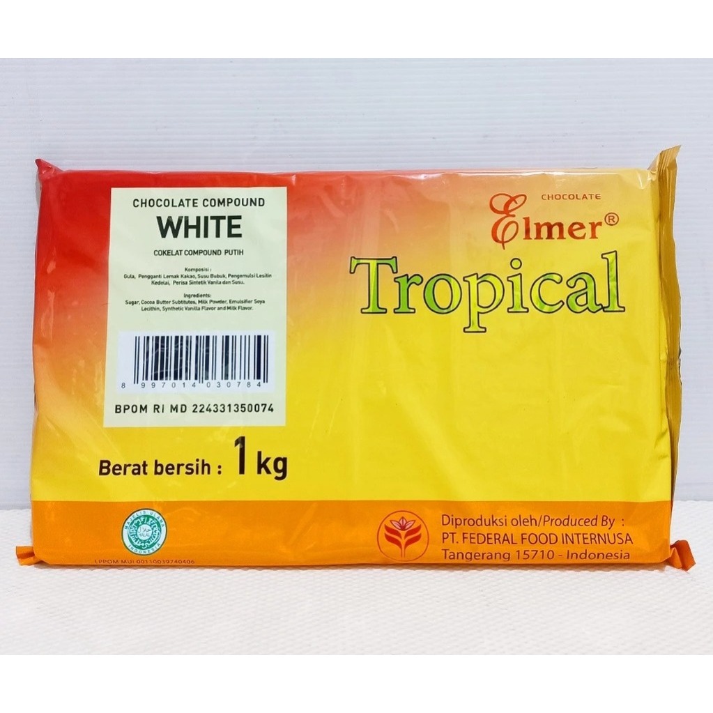 

ELMER COMPOUND TROPICAL DARK WHITE 1kg