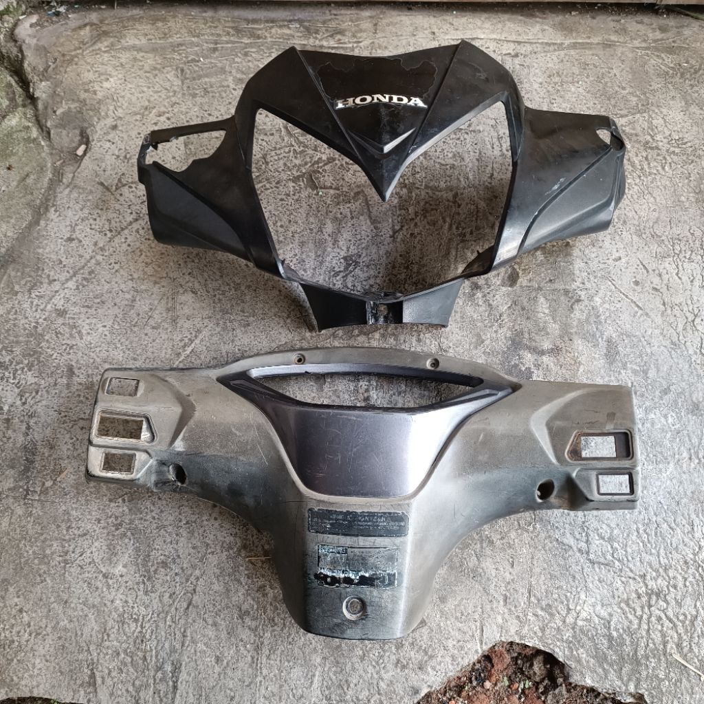 batok totok kepala depan honda supra x 125 batman betmen original copotan