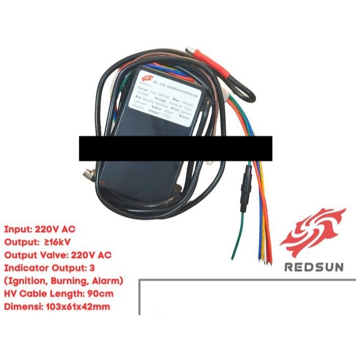 Pemantik Gas Ignition Igniter Controller Kompor Infrared Burner