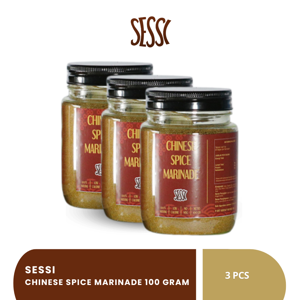 

Sessi - Chinese Spice Marinade 100 Gram - 3 Pcs