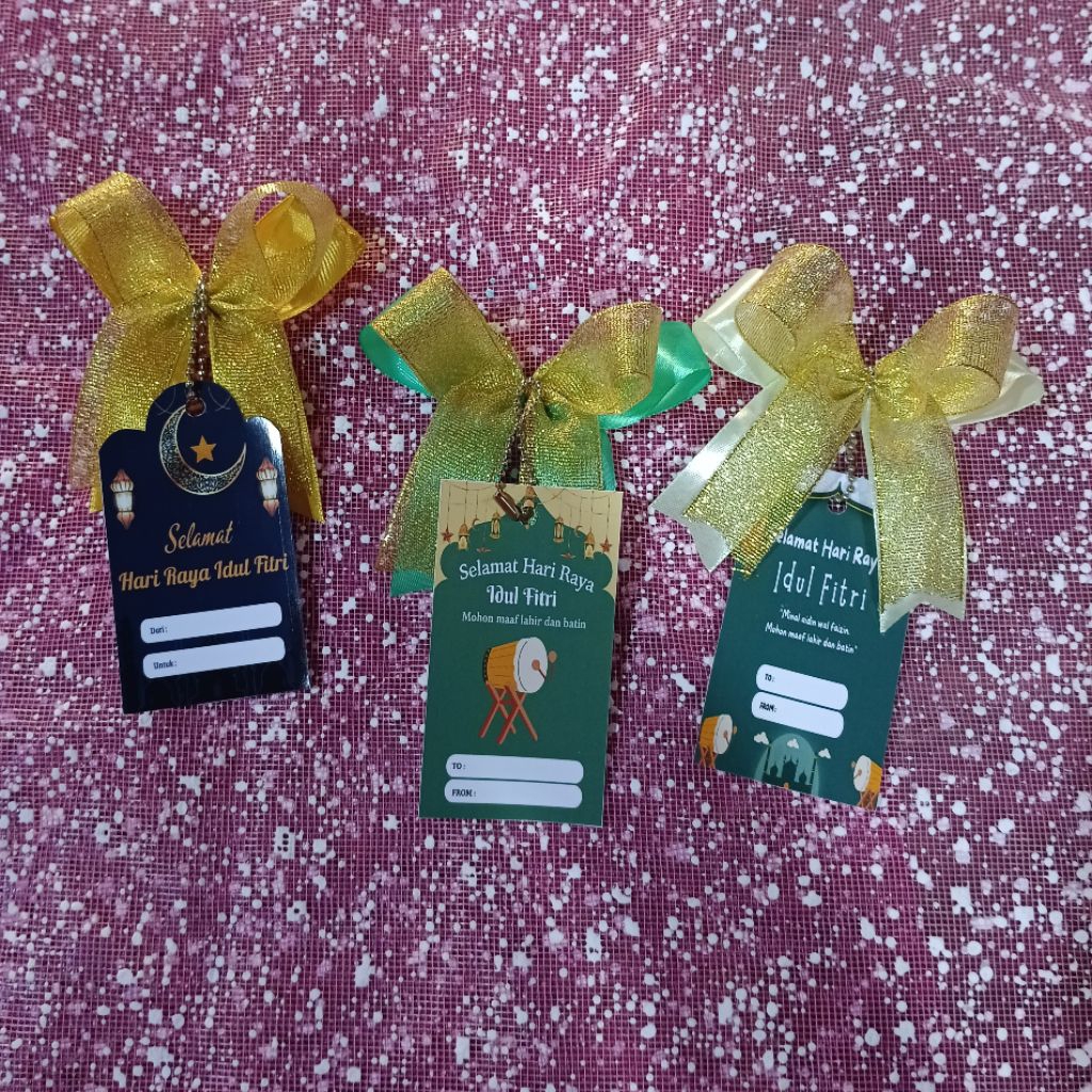 

Hang Tag Idul Fitri/Hang Tag Ramadhan/Hang Tag Lebaran/Pita Hampers