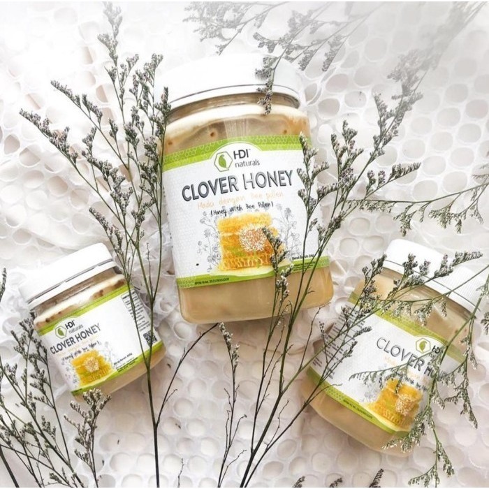 

Madu Sultan Clover Honey Original 1kg, 500gr, 250gr