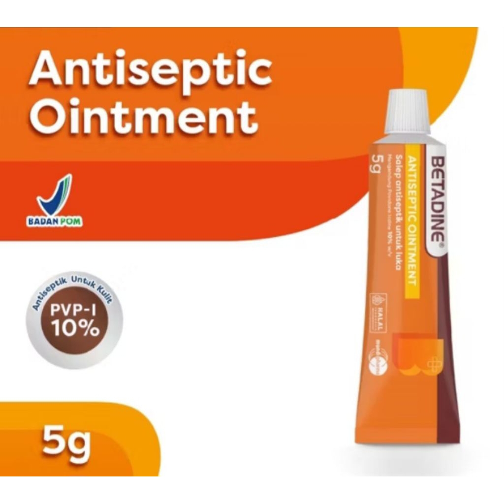 Salep Luka Antiseptik Betadine Ointment Povidone-Iodine