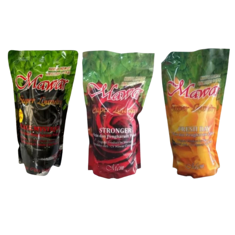Mawar Laundry Pewangi Gosokan Tahan Lama 3 Varian Wangi