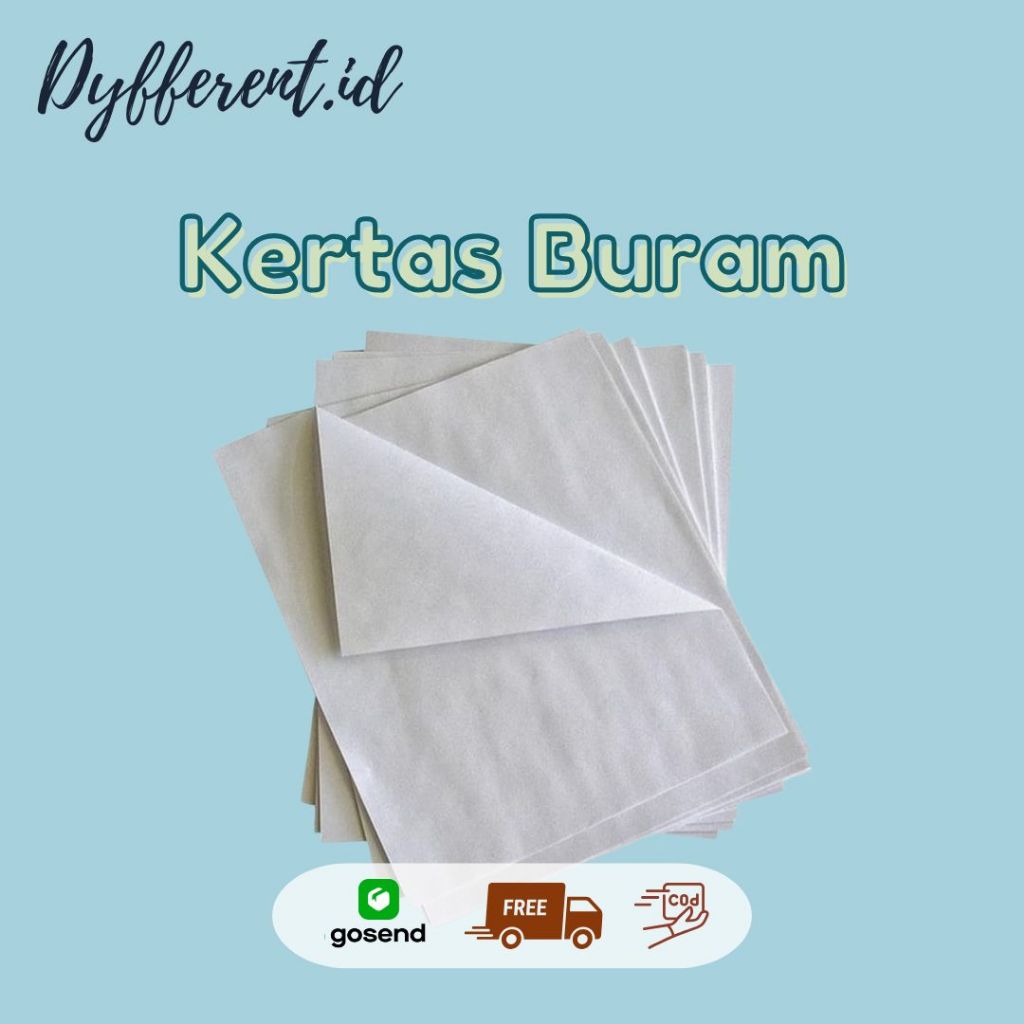 

Kertas Buram F4 per 10 lembar