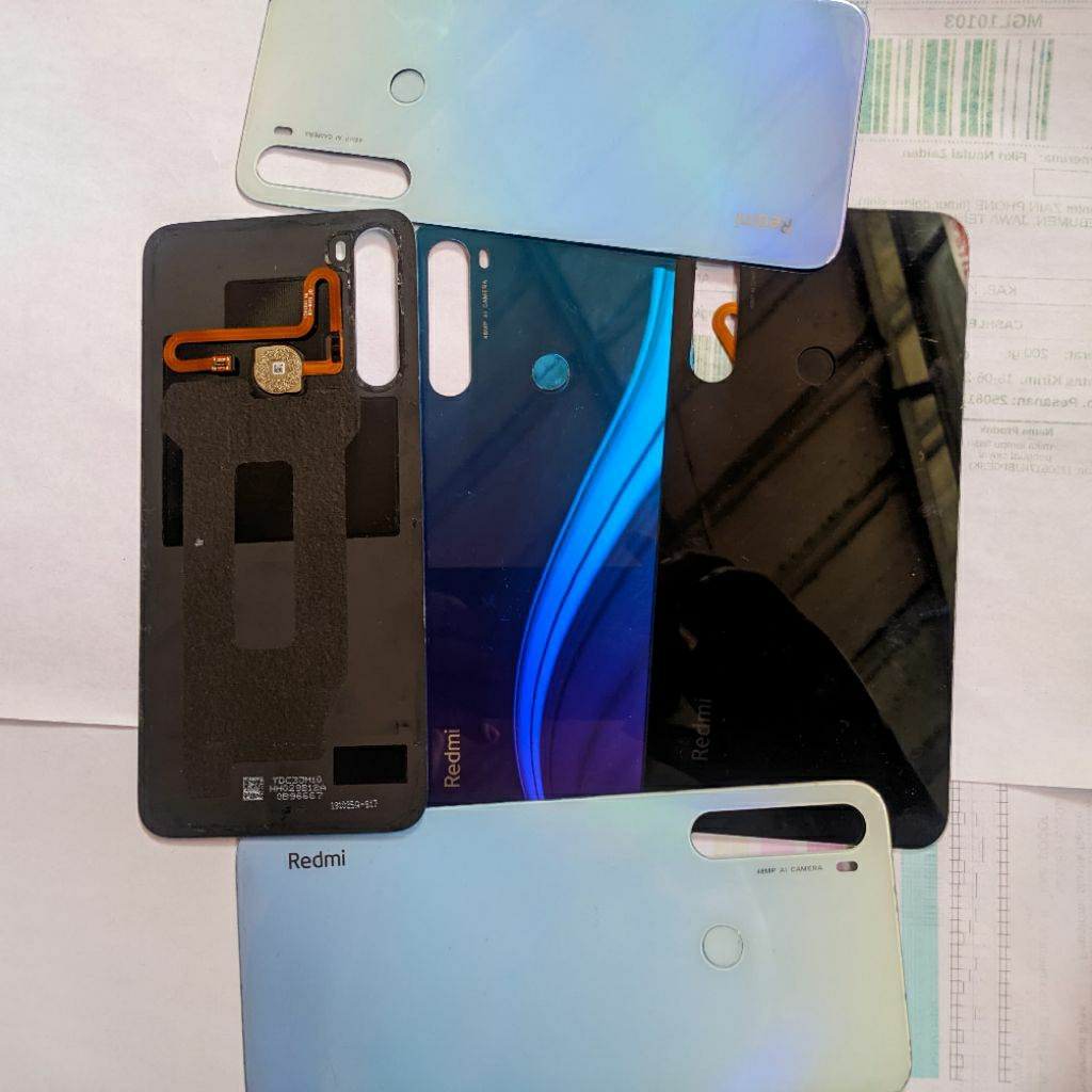backdoor Xiaomi Redmi Note 8 Original Copotan Tutup belakang Note 8 fingerprint Redmi note 8