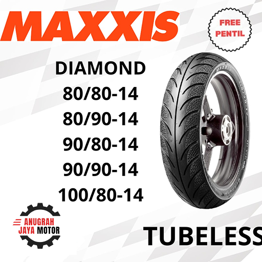 Ban Maxxis Diamond Ring 14 Ban Motor Ring 14 80/80-14 80/90-14 90/80-14 90/90-14 Ban Tubles Ring 14 