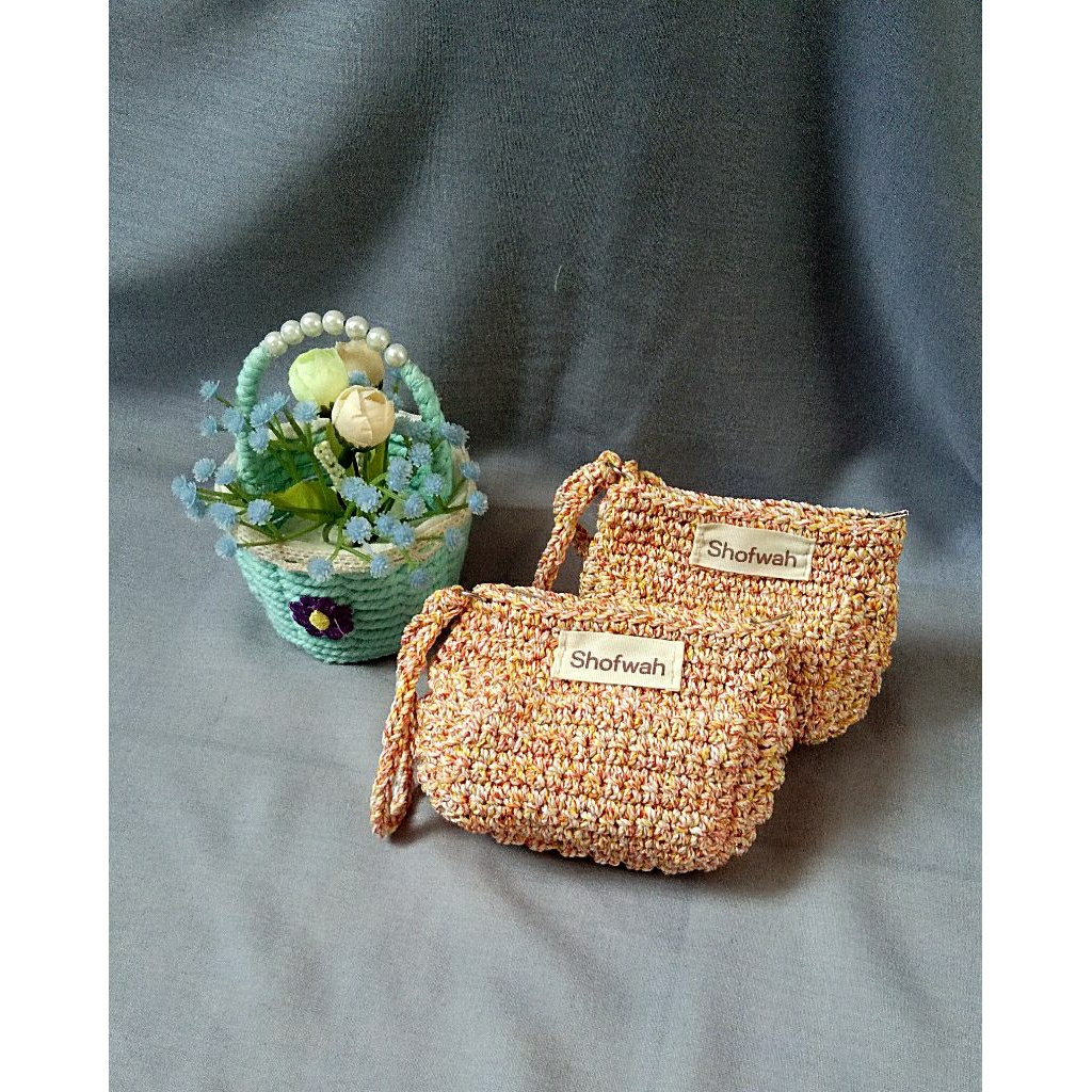 Dompet Koin Dompet Kecil Dompet Kartu Dompet Rajut