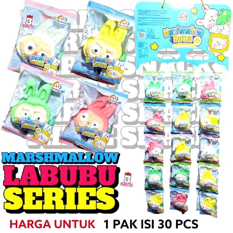 

permen anak warung mashmellow donat 30pcs