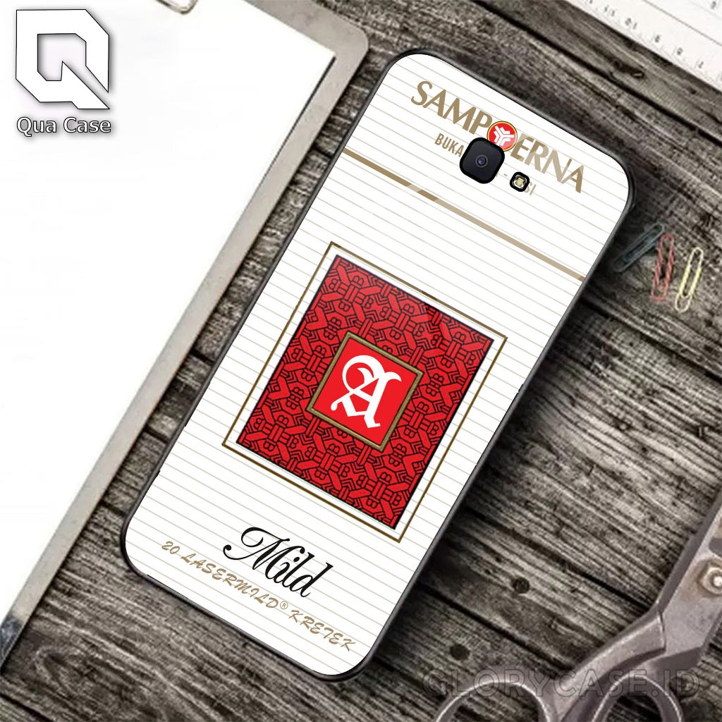 QUA CASE - Case SAMSUNG J7 PRIME Fashion ROKOK mix Fashion terbaru Case Flwr Casing Hp Case Murah FU