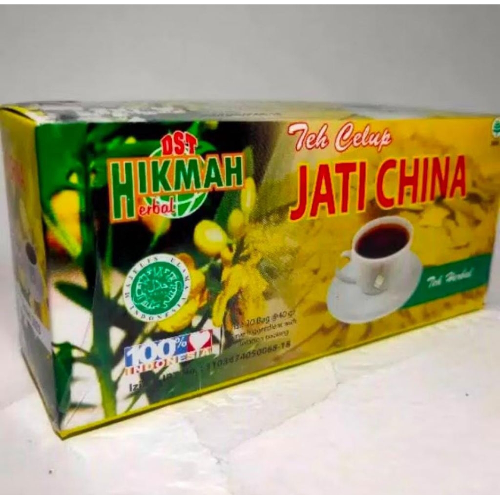 

Teh celup daun jati cina (kotak kuning)