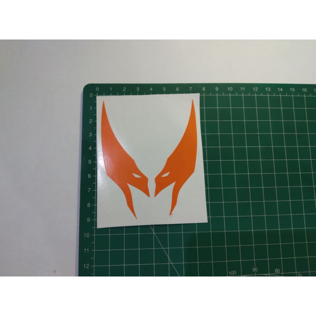 

stiker cutting wolverine