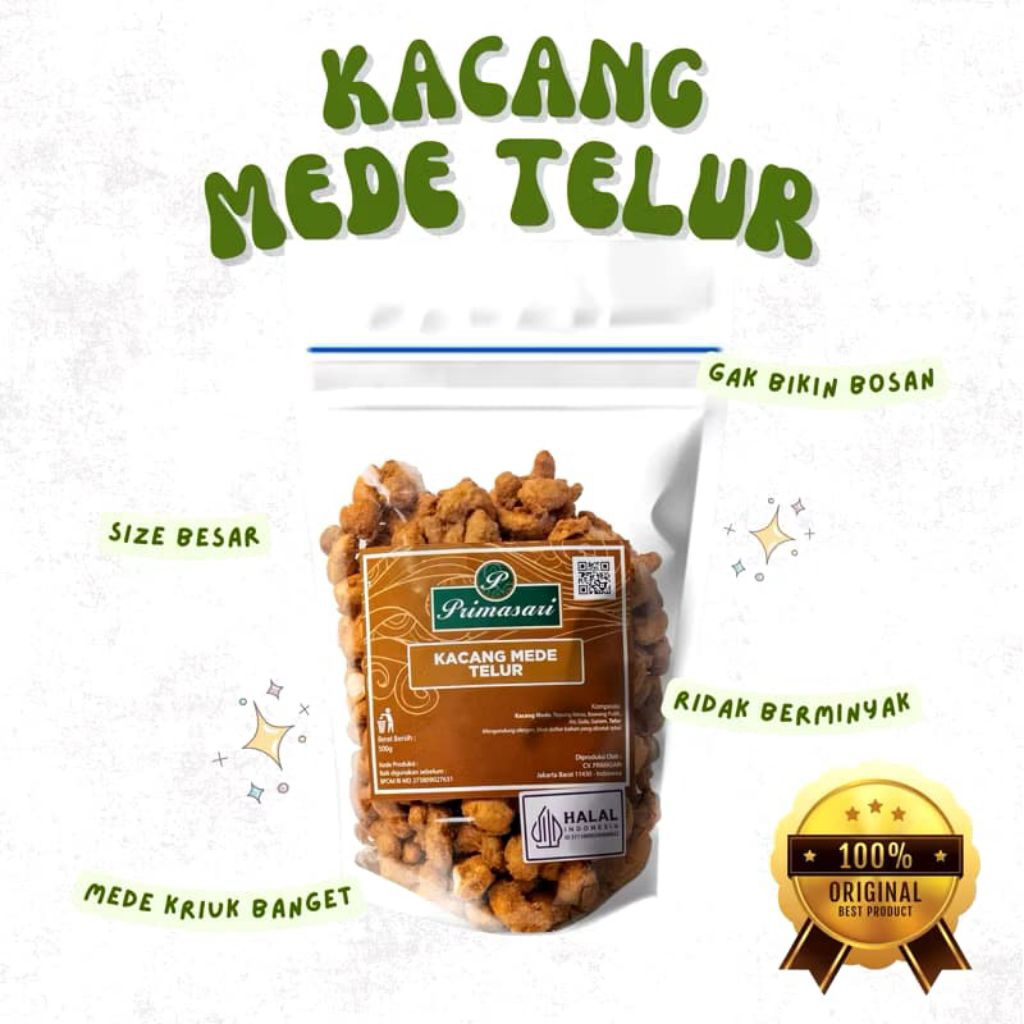 

kacang mede telur primasari 250gr
