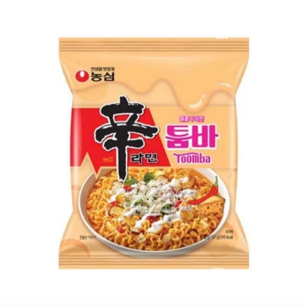 

Nongshim shin ramyun toomba spicy & cream flavour
