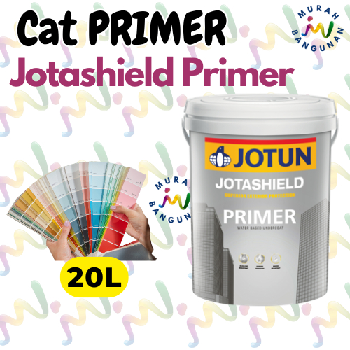 JOTUN JOTASHIELD PRIMER 20 LITER PAIL / CAT DASAR ANTI ALKALI / SEALER JOTUN EKSTERIOR