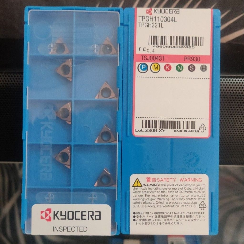 insert boring tpgh110304l pr930 kyocera tpgx110304l tpgt110304l