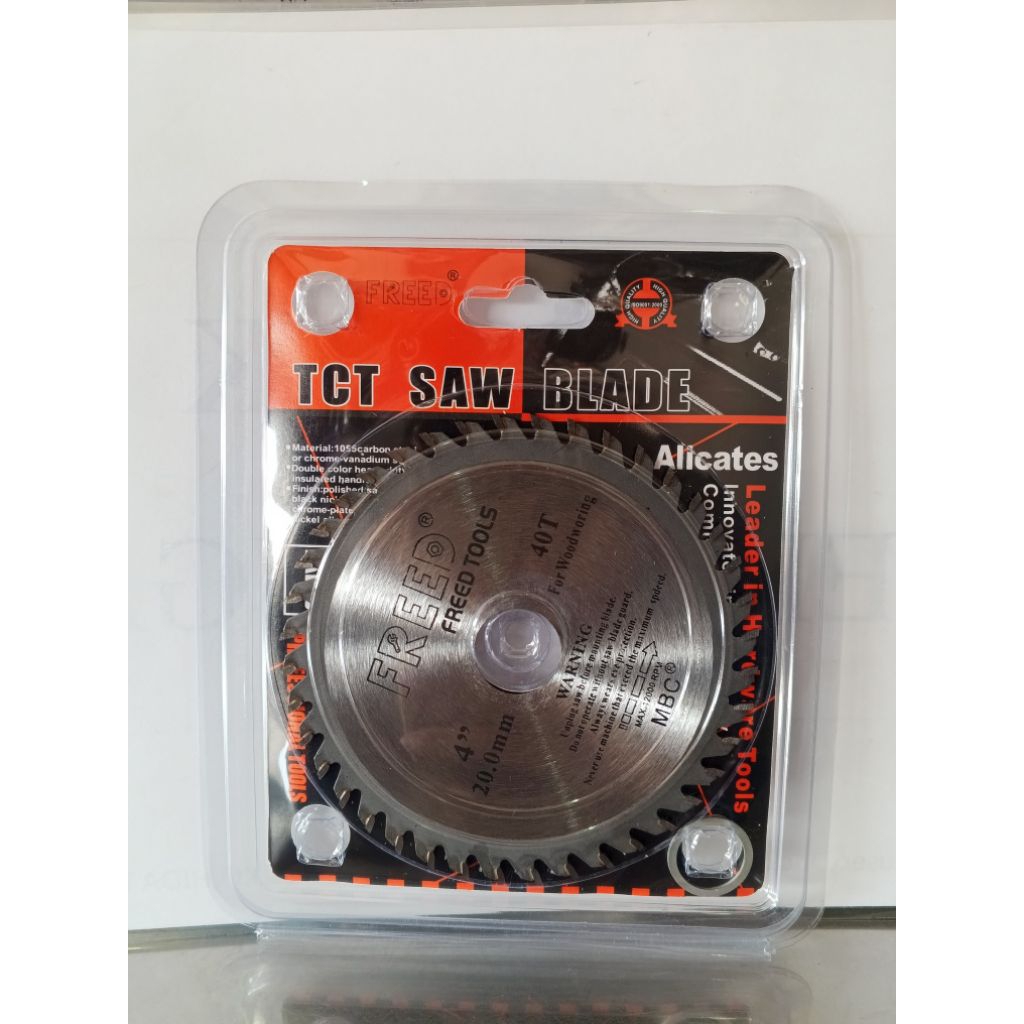 Circular Saw TCT / Mata Gerinda Gergaji Kayu / Mata Gergaji Kayu 4 inch - Freed