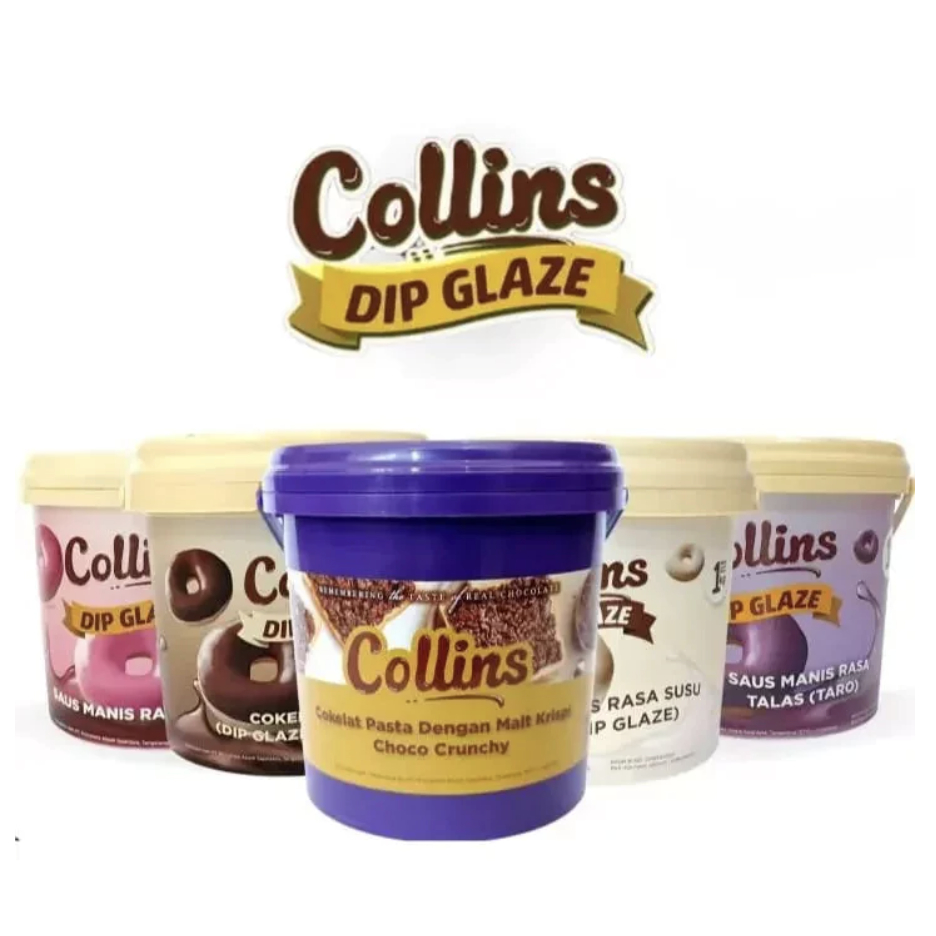 

COLLINS DIP GLAZE ALL VARIANTS 1 KG x 12 PCS