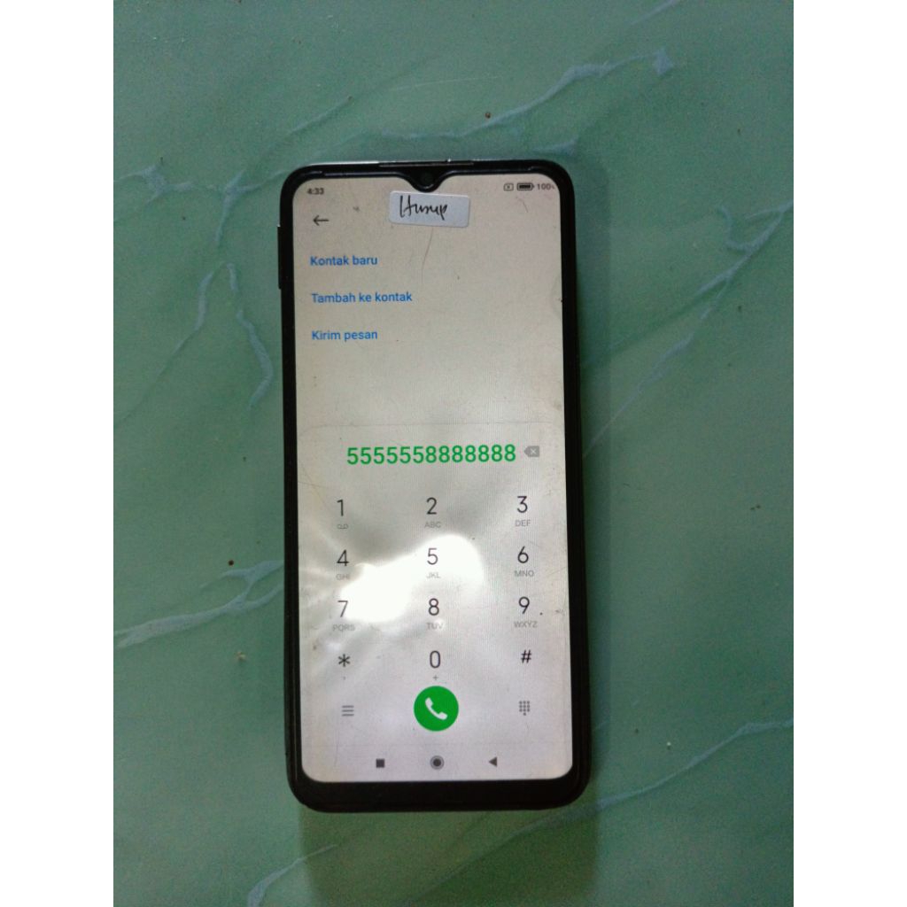 redmi 9a minusan lcd