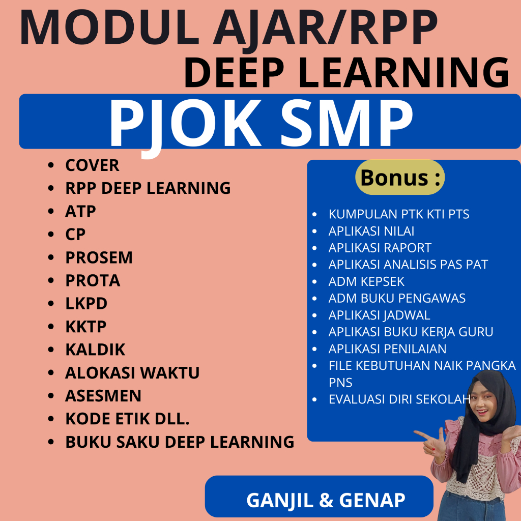 Modul Ajar/RPP Deep Learning PJOK SMP ( KELAS 7-8-9 ) - RPP DEEP LEARNING SIAP PAKAI