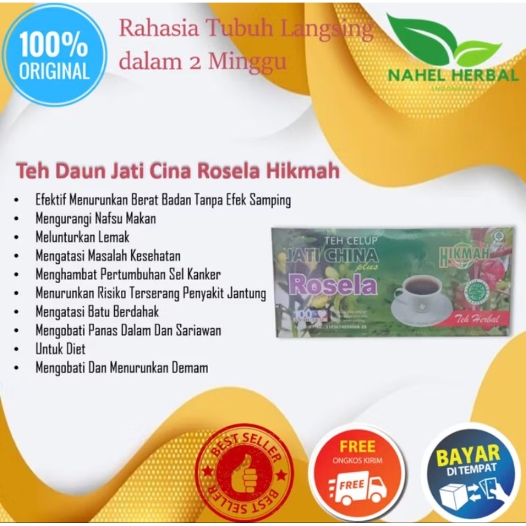 

Teh Sehat Pencernaan melancarkan BAB Kolestrol diabetes asam urat dll