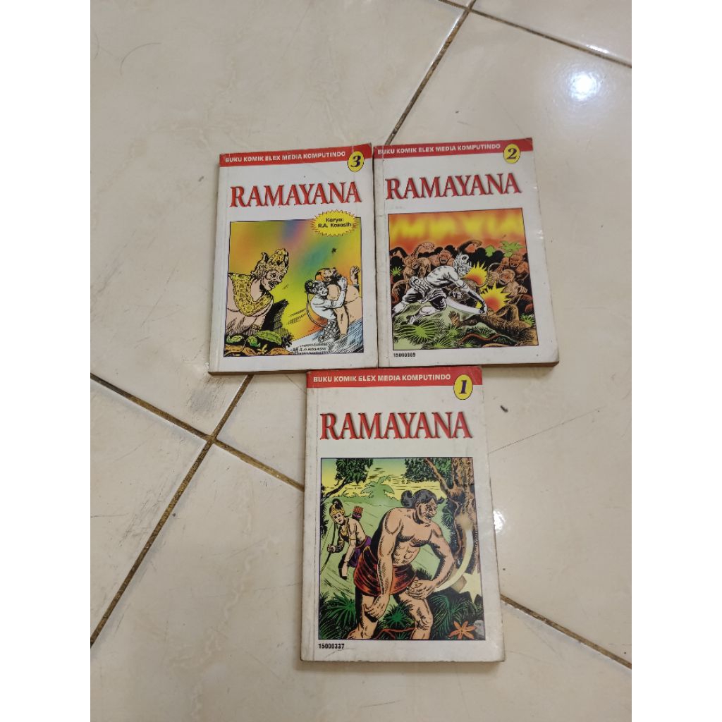 Komik R.A. Kosasih - Ramayana 1-3 (End)