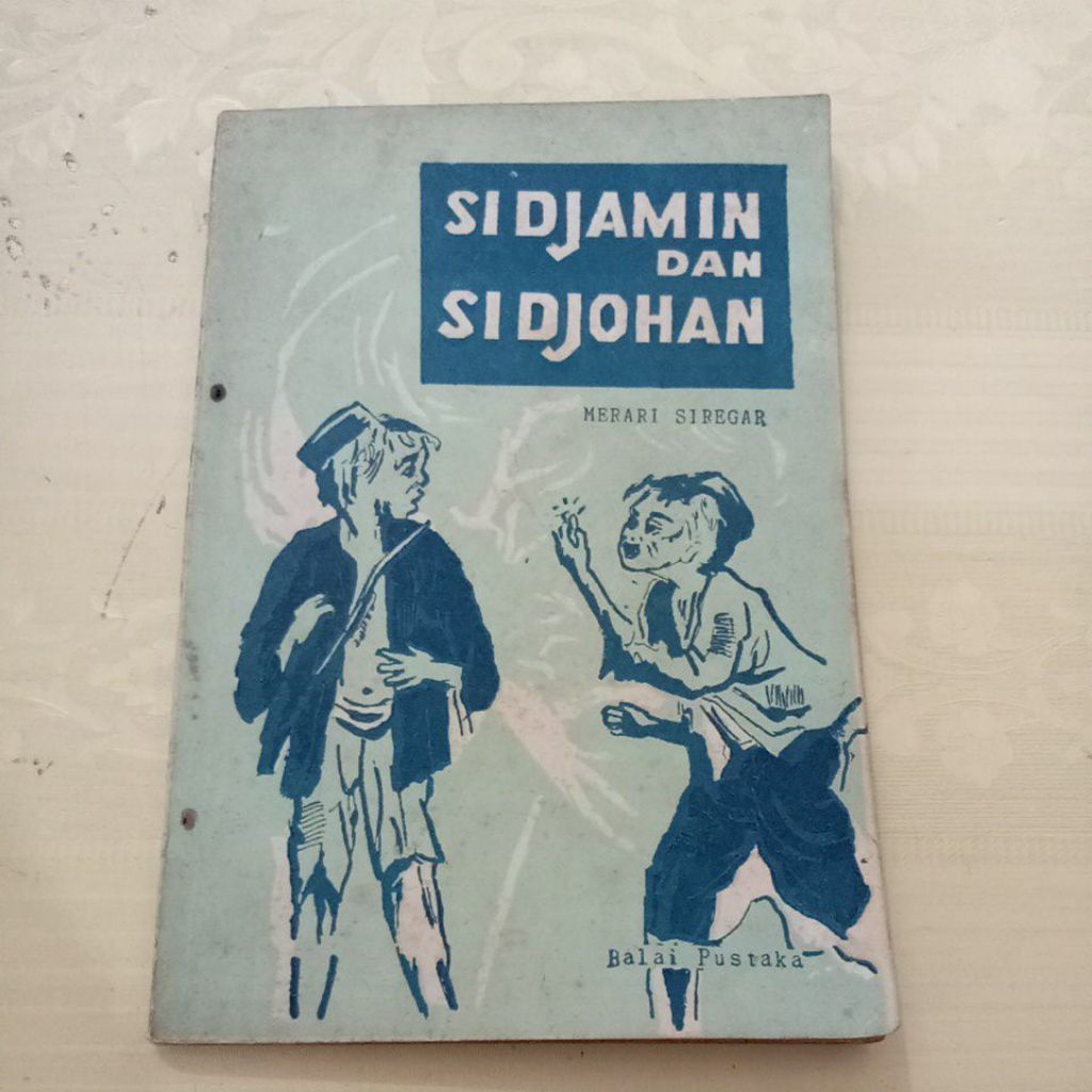 Novel ORI Si Djamin Dan Si Djohan Oleh Merari Siregar
