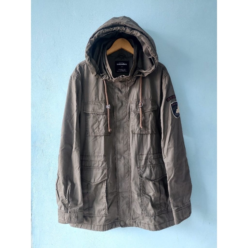 Parka army union bay second original