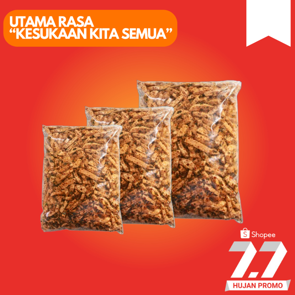 

Basreng Pedas Daun Jeruk 250g | Basreng Viral | Basreng Stik | Basreng Sultan