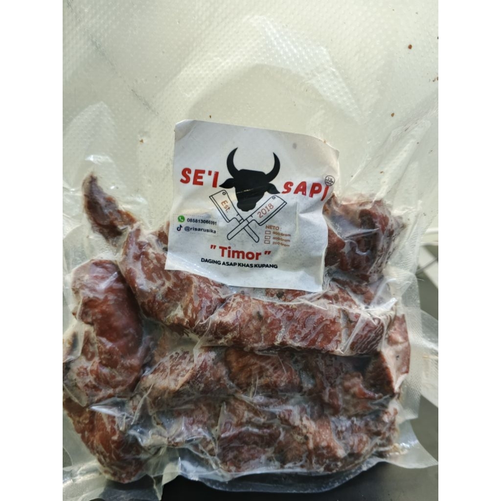 

daging asap kemasan tradisional