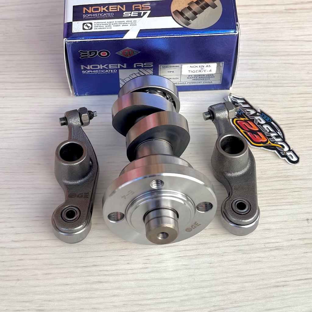 Noken as mentah poles Edo E4 Tiger megapro gl