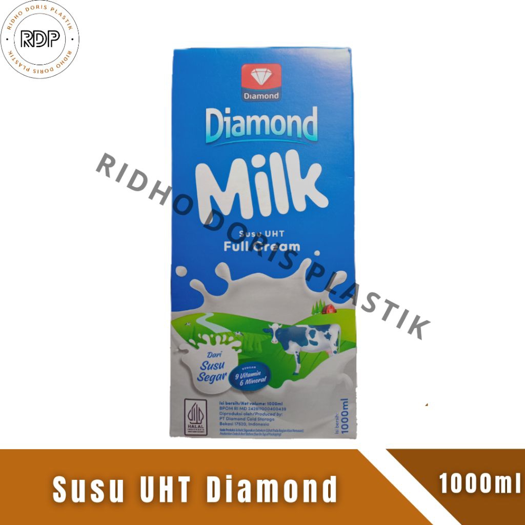 

Susu Diamond 1 Lt UHT milk full cream