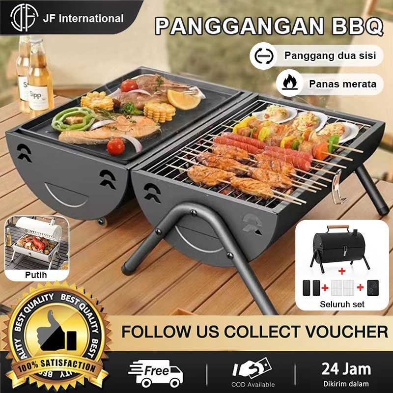 Portable BBQ Kompor / Panggangan BBQ / Alat Panggang Arang / Portable Camping Grill / Alat pemanggan