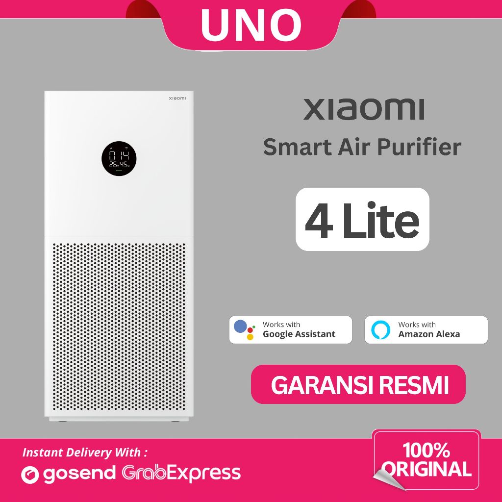 Xiaomi Smart Air Purifier 4 Lite CADR 360m/Jam 6000L Udara Bersih 99,97%