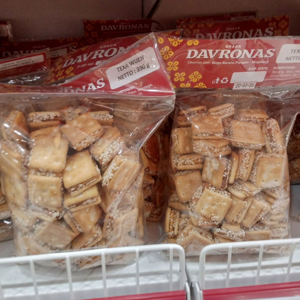 

Texa Wijen Davronas 390 gram /Texa Wijen/Oleh-oleh khas Magelang Yogyakarta