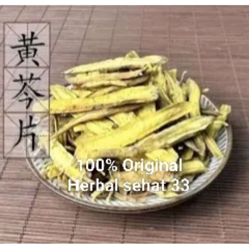 

scutellaria baicalensis 黄苓 Huang qin premium 100g