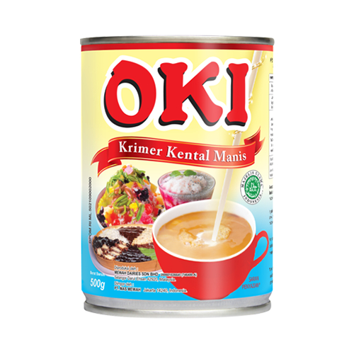 

SKM OKI Susu Kental Manis Krimer Kemasan 500 Gram / Susu Kental Manis OKI 500gr