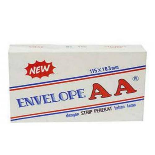 

Amplop putih AA No,110, No.90