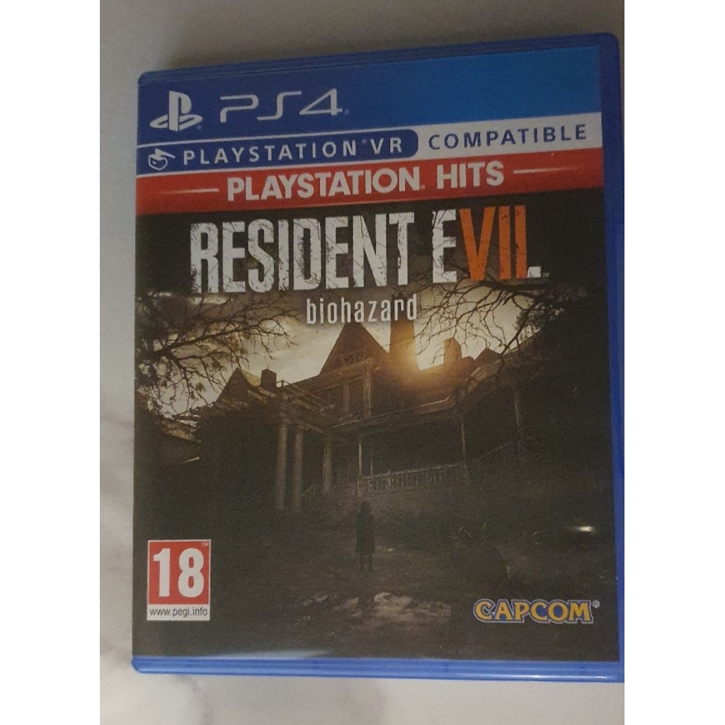 PS4 Resident evil Biohazard bekas mulus ori