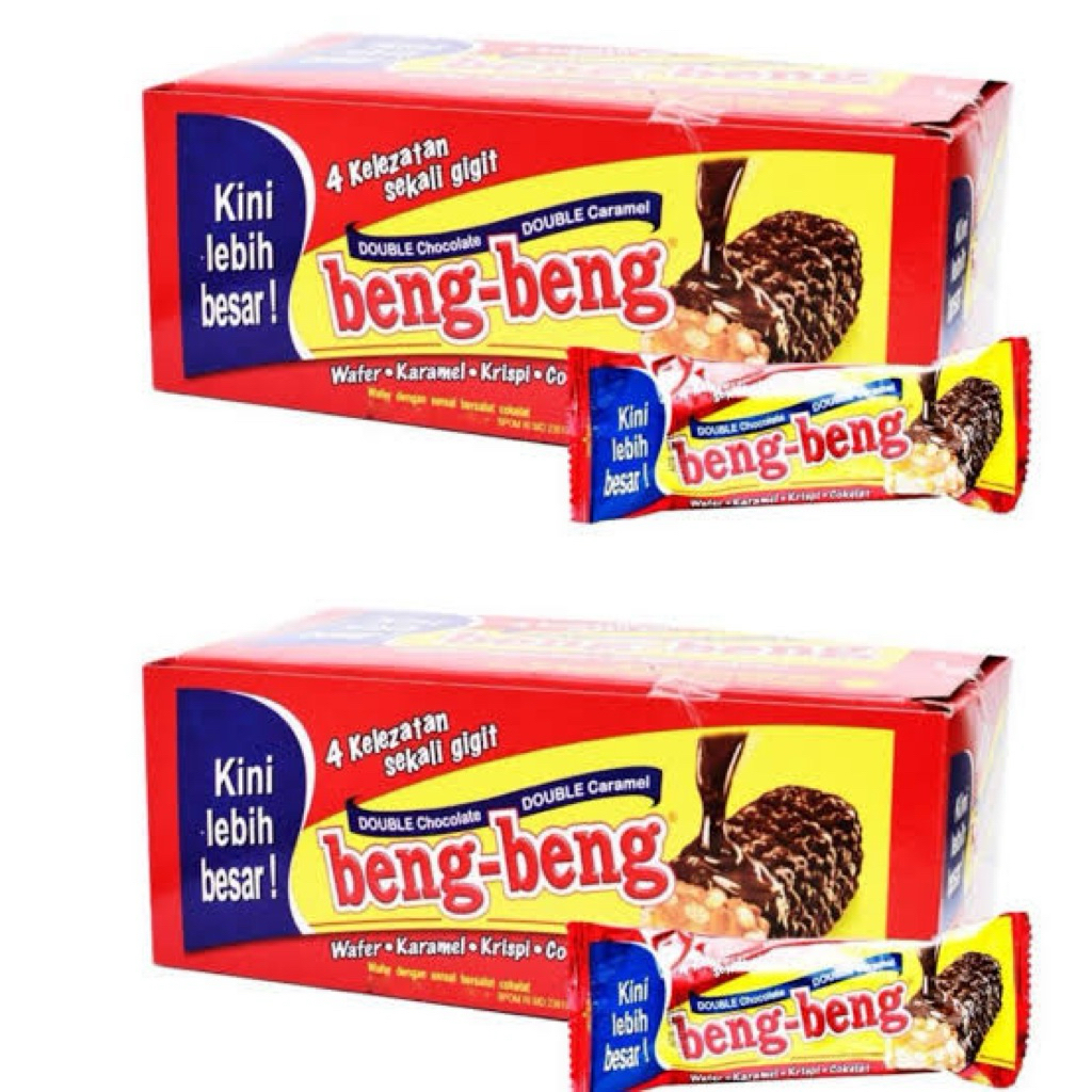 

BENG BENG wafer extra chocolate reguler 1 BOX isi 17 pcs