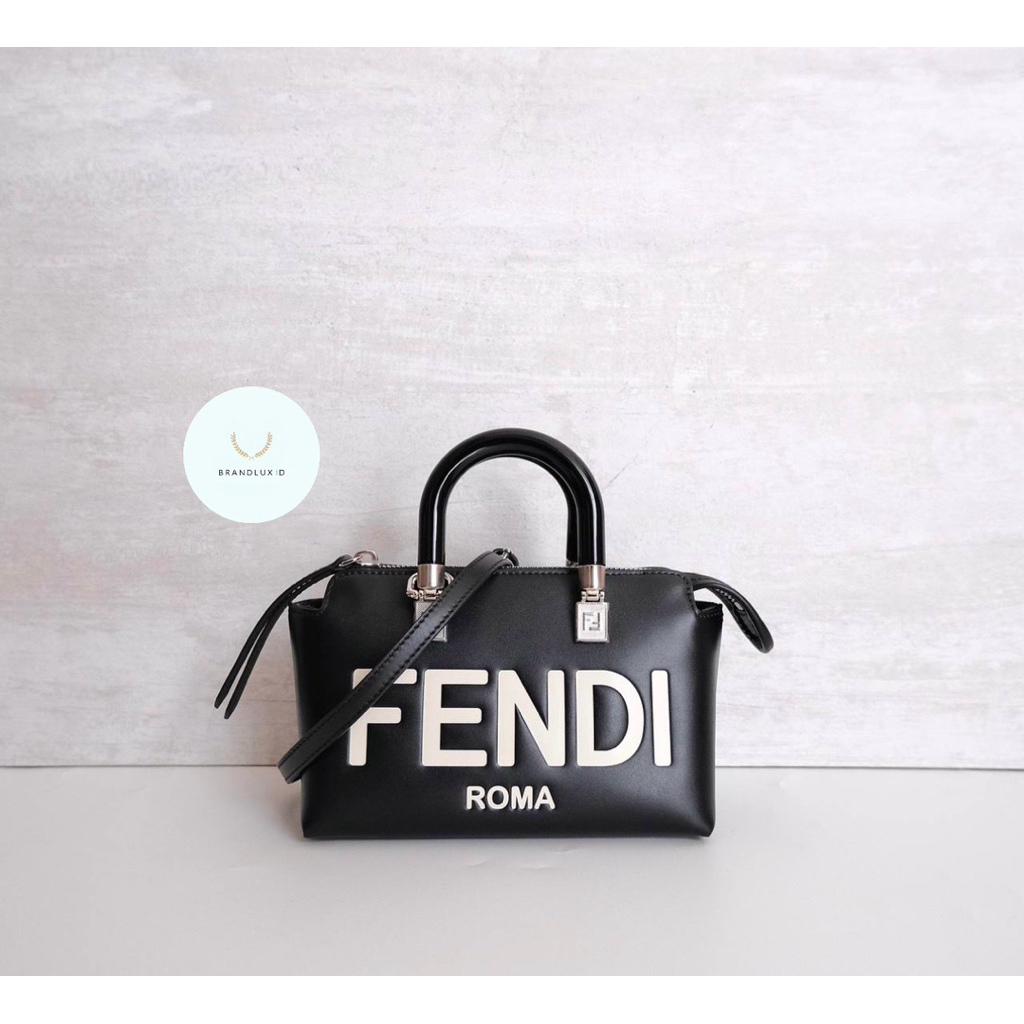 Fendi BTW Mini Calf Leather in Black