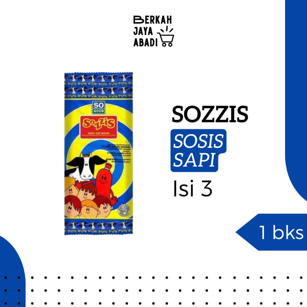 

Sozzis Sosis Sapi Isi 3 | Sosis Siap Makan | Grosir