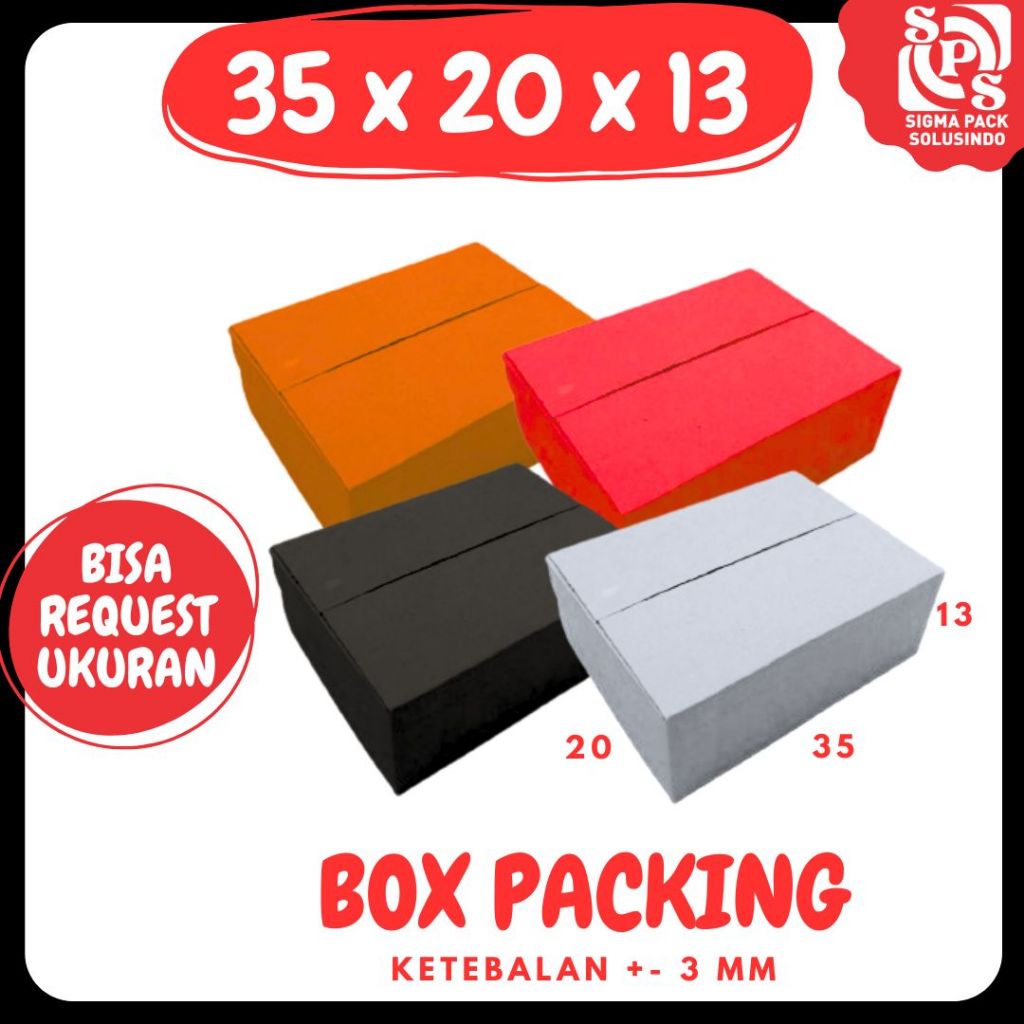 

Box 35x20x13 A1 Kardus Packing Mainan Pupuk Dus Kotak Kemasan Botol Kopi MinyakJamu Madu Zigma Shop