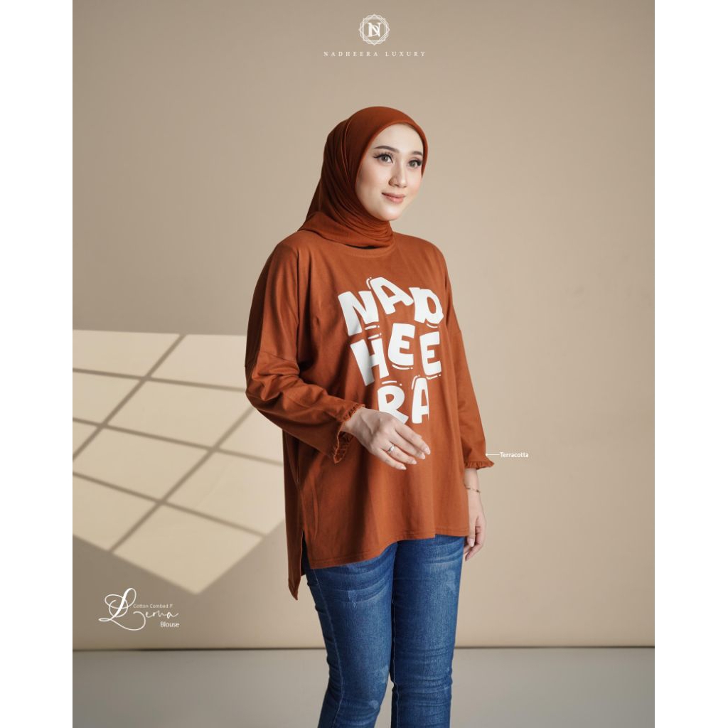 TUNIK LEONA BY NADHEERA LUXURY/NEW TUNIK/LONG TUNIK