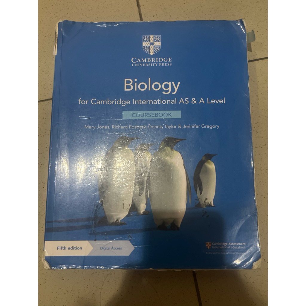 Cambridge As & A level Biology fifth edition