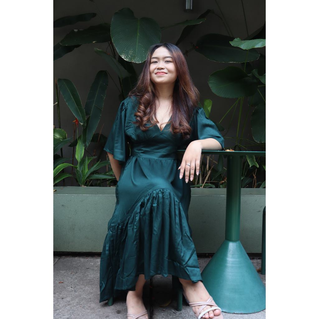 [GUTTE.ID DRESS] DAILY CASUAL DRESS | SUMMER DRESS | DASTER HOMEDRESS (HIJAU)