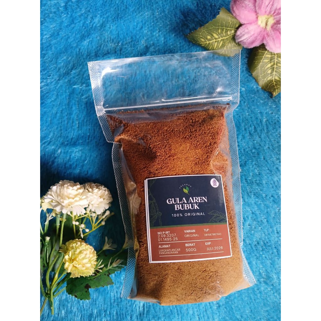 

gula aren bubuk/original /asli/100%manis/tanpa obat obatan dan..tanpa campuran apapun