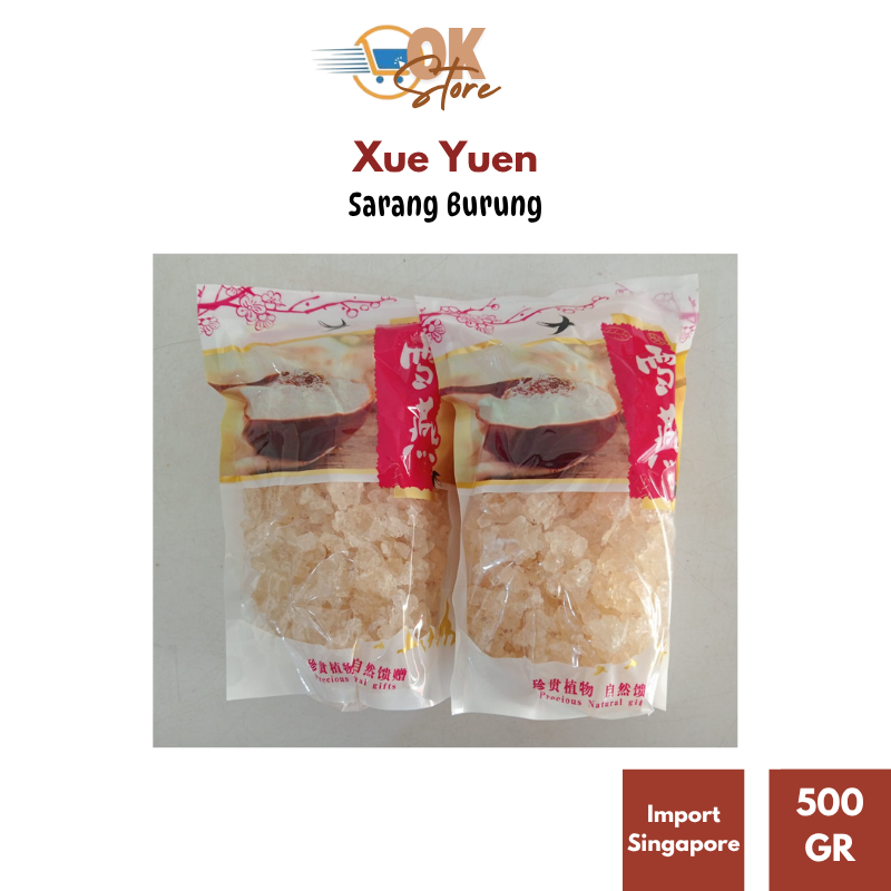 

Snow Bird Nest / Sarang Walet / Xue Yuen / Xue Yan 500 GR