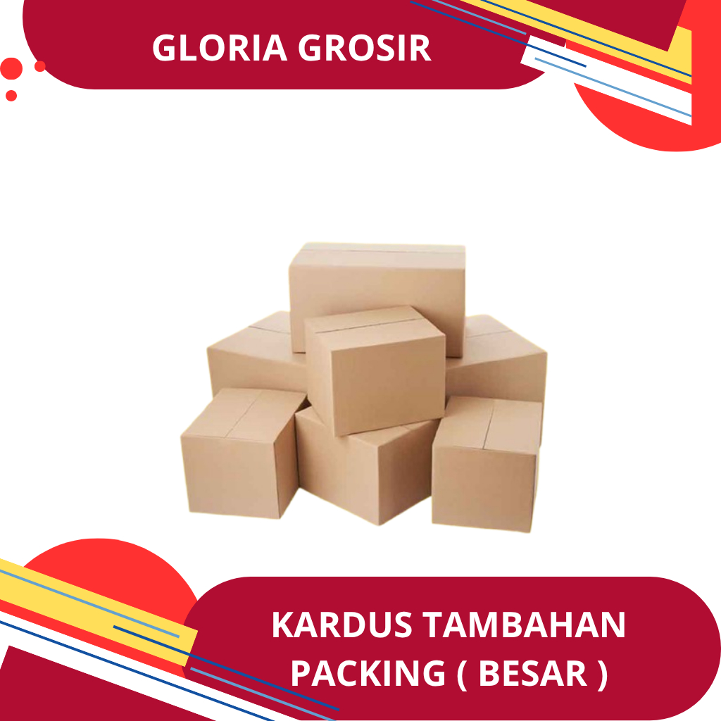 

TAMBAHAN PACKING, KARDUS, BUBBLE WRAP DAN KARUNG